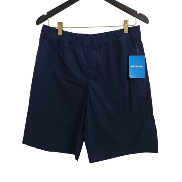 NWT Columbia Boy's Washed Out Shorts Hiking Athletic Navy Blue XL - Picture 2 of 7